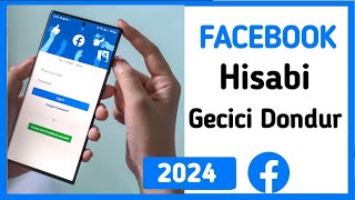 FACEBOOK HESAP DONDURMA 2024  Geçici Facebook hesabı kapatma [upl. by Beauregard]