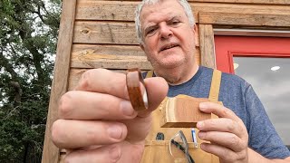 Making a Texas Mesquite Ring [upl. by Aronle947]