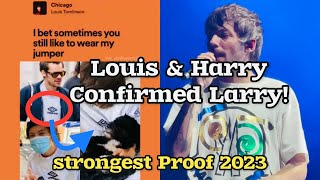 Harry amp Louis Confirmed Larry  Larry Stylinson Biggest Proof 2023 [upl. by Staal130]