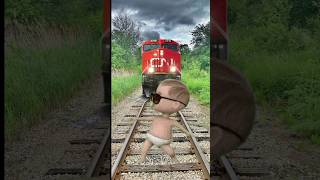 Funny train vs dancing joker train driver tom train vfx trending [upl. by Manus]