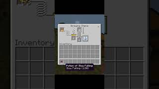 how to make slow falling potion in minecraft tipsminecraftshortsviral [upl. by Bertrando]