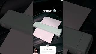 Portable Printer affordable for use  Pocket Printer [upl. by Yelrahc]