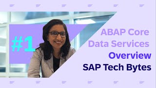 SAP TechBytes  ABAP Core Data Services Overview [upl. by Nilac]