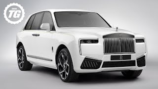 FIRST LOOK New RollsRoyce Cullinan – Upgrading The World’s Most Luxurious SUV [upl. by Leitnahs740]