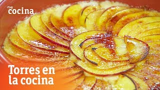 Crema de melocotón  Torres en la Cocina  RTVE Cocina [upl. by Darya]