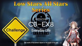 Arknights CBEX8 Challenge Mode Guide Low Stars All Stars with Eyjafjalla [upl. by Rumery]