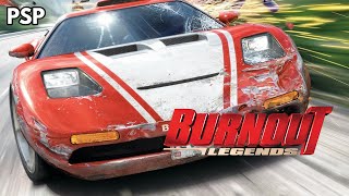 Burnout Legends Gameplay PSP [upl. by Horacio]