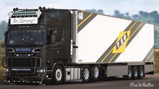 ETS2 143 Chereau Trailer amp Skinpack  Euro Truck Simulator 2 Mod [upl. by Aiuqcaj]