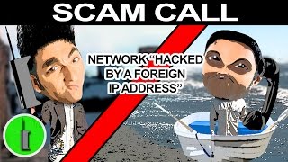 The Foolish Microsoft Tech Support Scammer  The Hoax Hotel [upl. by Eeslek117]