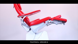 ARCADIA®  Fauteuil de soins VF Capron Podologie [upl. by Ynatirb447]