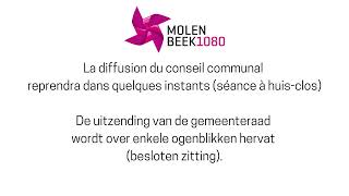 Conseil communal Molenbeek 21022024 Live Streaming van de gemeenteraad [upl. by Bandler199]