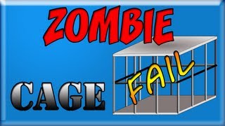 Zombie Cage Epic end fail 4 player [upl. by Uda813]