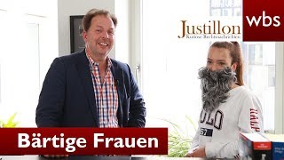 Müssen Frauen Barthaare auf eigene Kosten entfernen  RA Solmecke und Justillon [upl. by Doane]