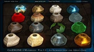 CryENGINE 3 Materials  Vol 13  An Introduction and Application [upl. by Laith]