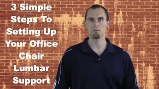 Back Support For Office Chair 3 Simple Setup Steps [upl. by Lanie326]