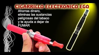 mi primer cigarrillo electrónico eGo [upl. by Ahtram]