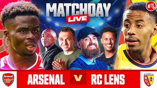 Arsenal 60 RC Lens  Match Day Live [upl. by Lianna]