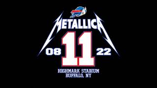 Metallica  20220811  Live  Highmark Stadium 🏟️ Buffalo NY 🇺🇸 SBD [upl. by Leahcimnaes]