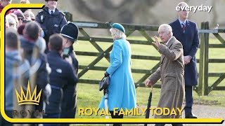 Charles and Camilla enjoy New Year at Sandringham and share message with fans [upl. by Einaej662]