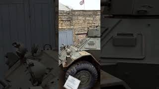 DAIMLER FERRET ARMOURED CAR HEUGH BATTERY MUSEUM HARTLEPOOL [upl. by Burley]