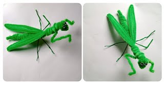 How to make Grasshopper with Pipe Cleaner [upl. by Schuyler]