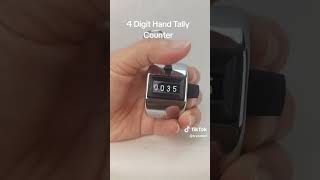 4 Digit Hand Tally Counter [upl. by Lluj483]