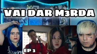 LA CASA DE PAPEL EPISODE 3  REACTION [upl. by Skvorak694]