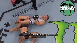 Julija Stoliarenko Breaks JessicaRose Clarks Arm [upl. by Horick887]