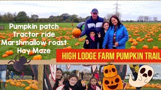 High Lodge Farm Pumpkin Patch and Trail 2024 [upl. by Ahsika]