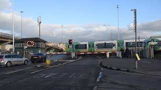 Newhaven Town Level Crossing [upl. by Ziwot]