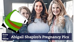 The Internet Loves Pregnant Abigail Shapiros Bazingas [upl. by Sedaiuqlem]