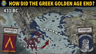 How did the Peloponnesian War Happen  Athens Faces Sparta 431–404 BC [upl. by Yousuf879]