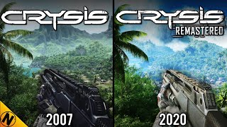 Crysis Remastered vs Original  Direct Comparison [upl. by Alohs331]