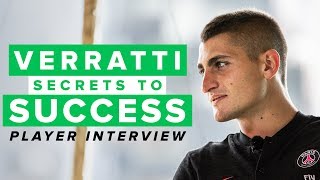 BECOME A BETTER MIDFIELDER  how to improve as a small football player  Verratti interview [upl. by Abad]