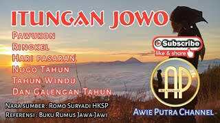 ITUNGAN JAWA BELAJAR ITUNGAN JOWO  Primbon Jawa [upl. by Neehsar]