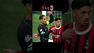 Liverpool vs Milán football edit futbol liverpool milan feedshorts [upl. by Nylodam]