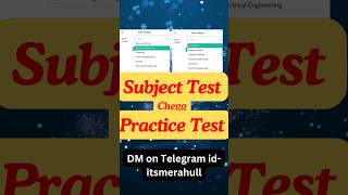 How to clear Chegg Subject Test and Practice Test 🔥💥 chegg cheggindia subjecttest practicetest [upl. by Kacy]