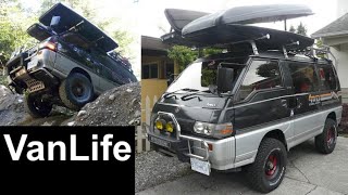 VanLife Delica L300 Build Tour [upl. by Serilda]