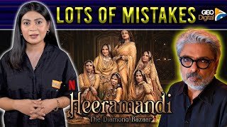 HEERAMANDI Web Series Review  Real Story vs Sanjay Leela Bhansali  Geo Digital [upl. by Ainej110]