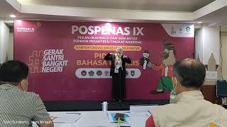 Juara 1 Tingkat Nasional Pidato Bahasa Inggris Speech Contest [upl. by Euseibbob]