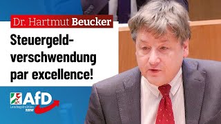 Steuergeldverschwendung par excellence – Dr Hartmut Beucker AfD [upl. by Adnohsed]