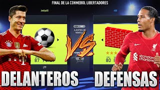 Los MEJORES DEFENSAS vs Los MEJORES DELANTEROS  Experimentos Fifa 22 [upl. by Teece]