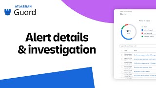 Alert details amp investigation  Getting started with Atlassian Guard Premium  Atlassian [upl. by Geanine]