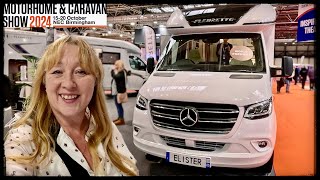 NEC Motorhome amp Caravan show 2024 Motorhomes amp Accessories [upl. by Pearman]