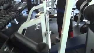 Ronnie Coleman Home Gym  Peak Inside Ronnie Colemans Home Gym March 2011 [upl. by Basilius]