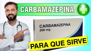 💊 CARBAMAZEPINA 200 mg tabletas para que sirve dosis 💊 [upl. by Taber910]