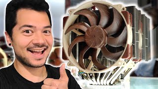 The Perfect Air Cooler Doesnt Exi  Noctua NHD15 at Computex 2023 [upl. by Merridie850]