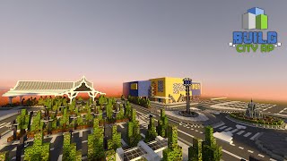 🔴 CONSTRUCTION DUNE VILLE  LE IKEA ET LES NOUVEAUX MAGASINS  135 LIVE MINECRAFT [upl. by Tommie]