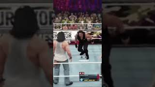 Wyatt Family vs Shield Roman reigns Spear Luke Harper TheShield trending shorts [upl. by Selwin]