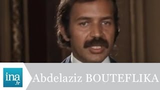 Abdelaziz Bouteflika quotles relations entre la France et lAlgérie en 1973quot  Archive INA [upl. by Lebar217]